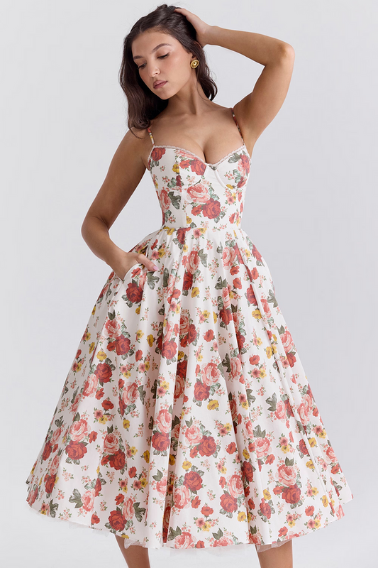 Elsie - Beautiful Midi Summer Dress