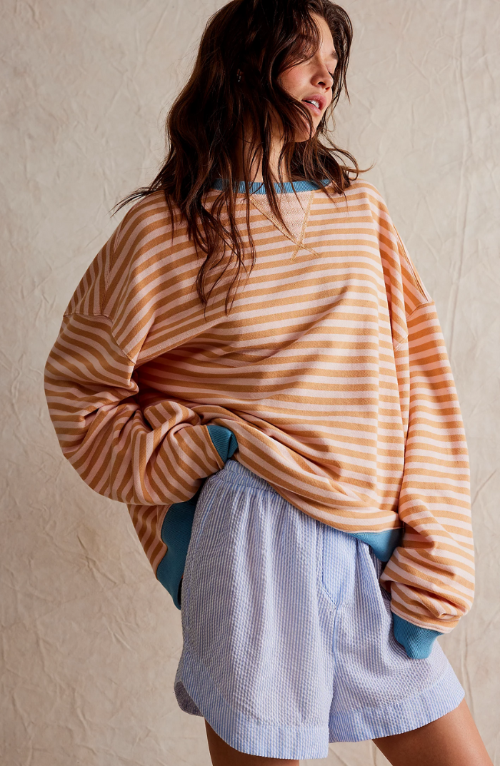 Ella - Striped Oversized Sweater