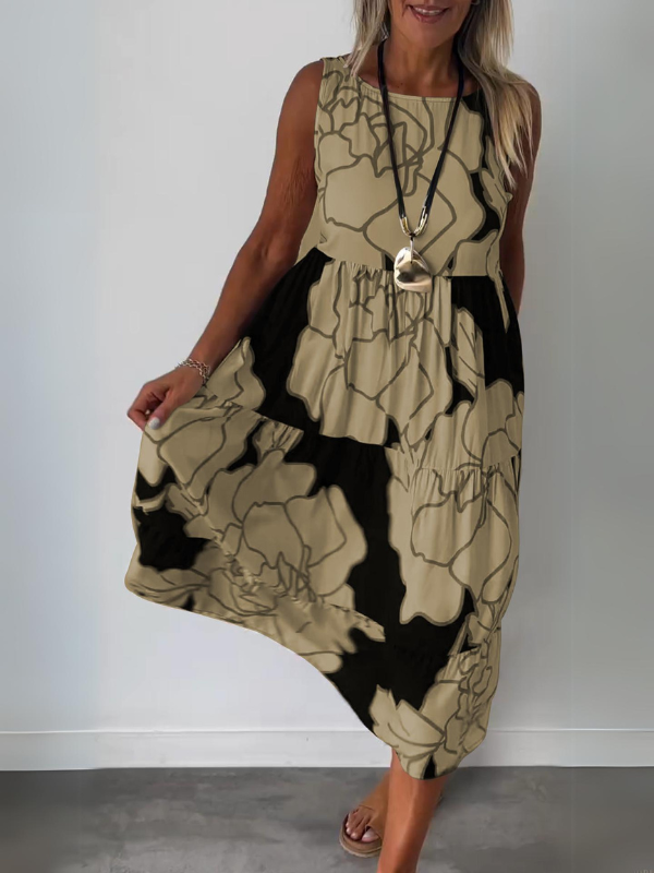 Lova - Dress with floral pattern