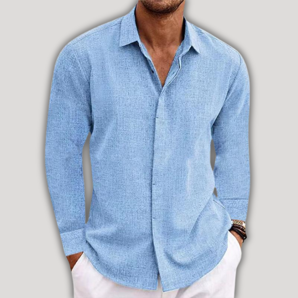 Jano - Long Sleeve Linen Shirt