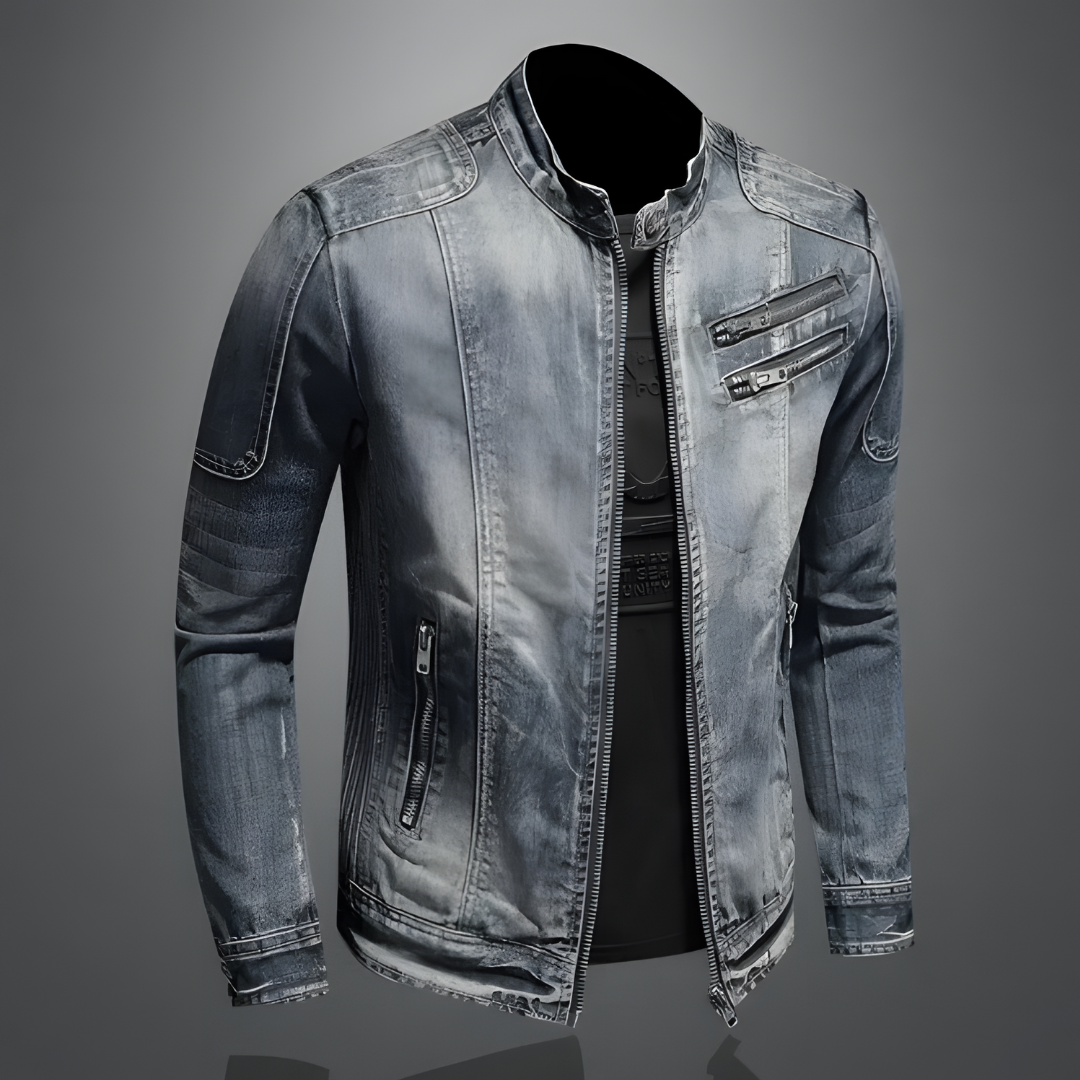 Alexo - Retro Denim Jacket for Men