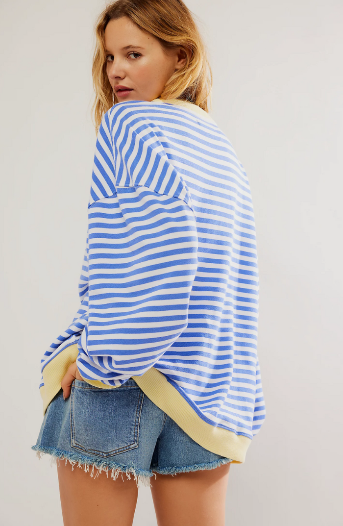 Ella - Striped Oversized Sweater