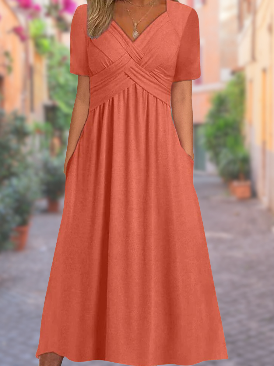 Selby - V-neck Dress for Women