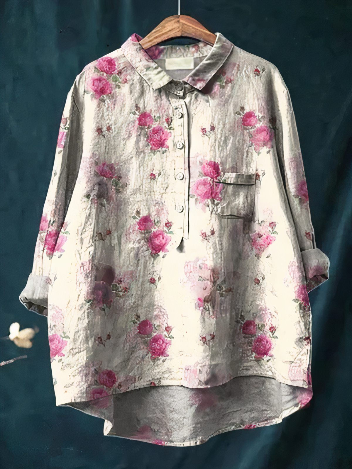 Lola - Blouse with floral print