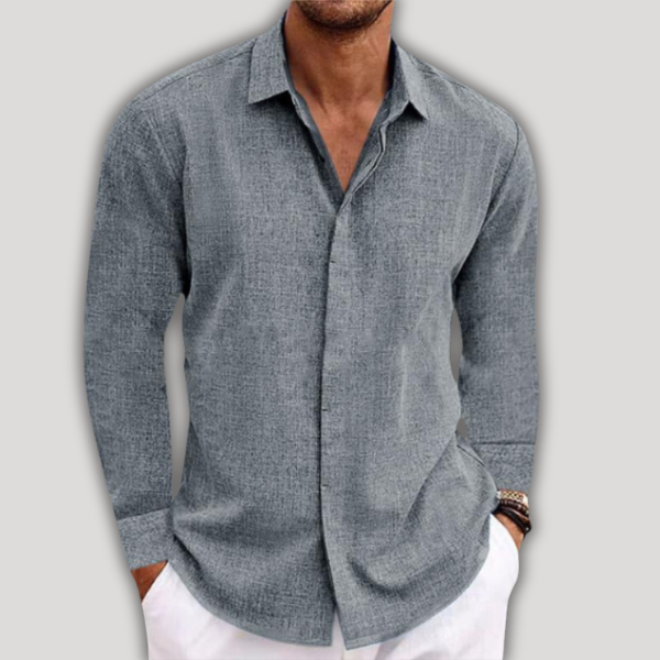 Jano - Long Sleeve Linen Shirt