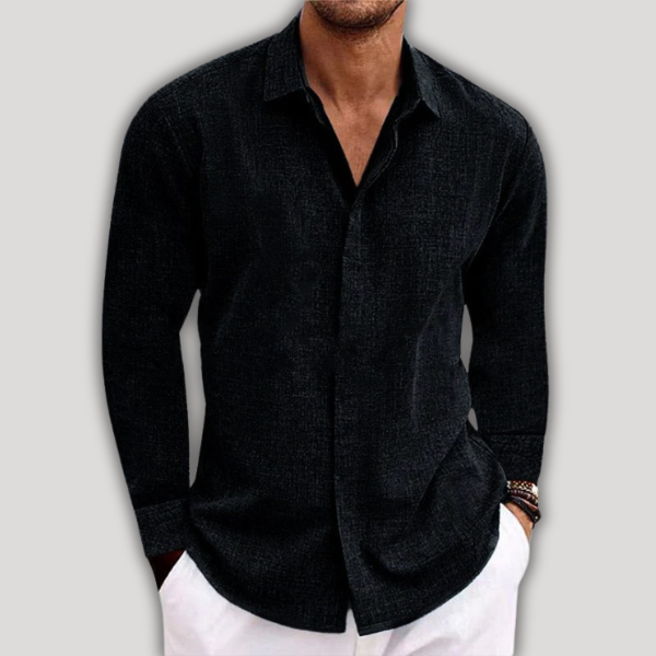 Jano - Long Sleeve Linen Shirt