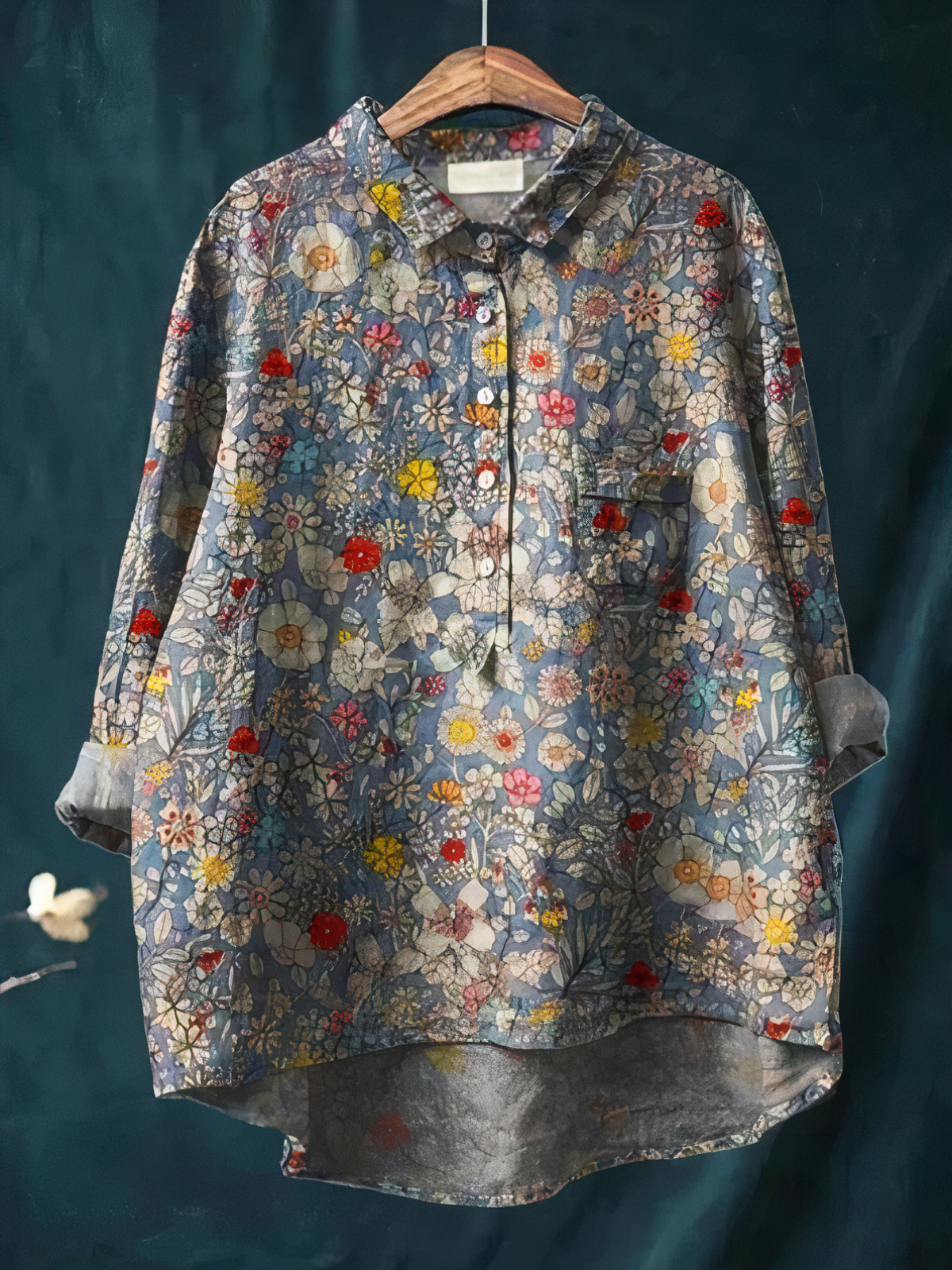 Lola - Blouse with floral print