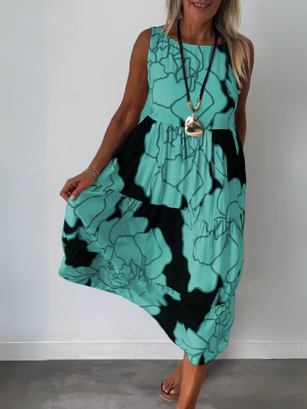 Lova - Dress with floral pattern