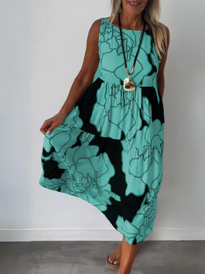 Lova - Dress with floral pattern