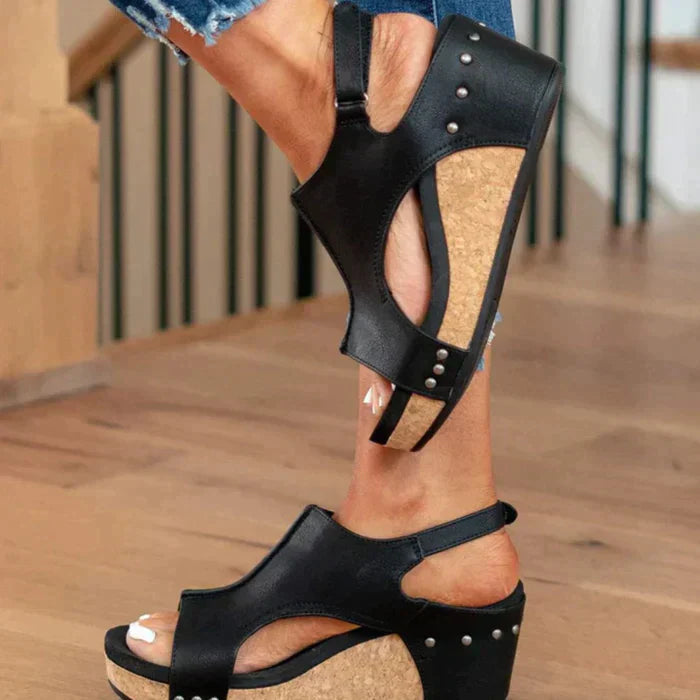 Eula - Wedge Sandals