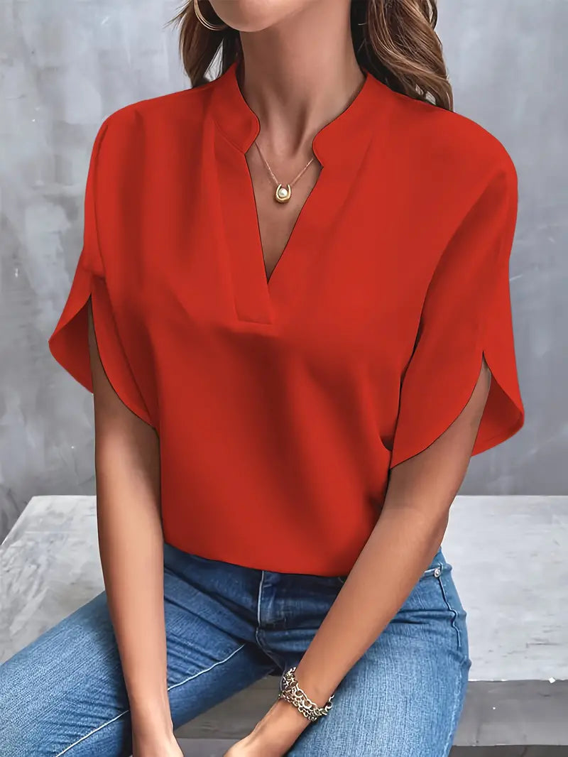 Caty - Elegant light blouse for women