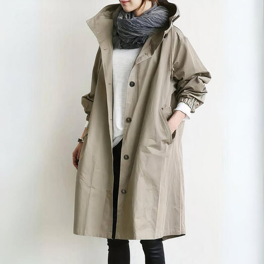 Albina - Trench coat with windbreaker