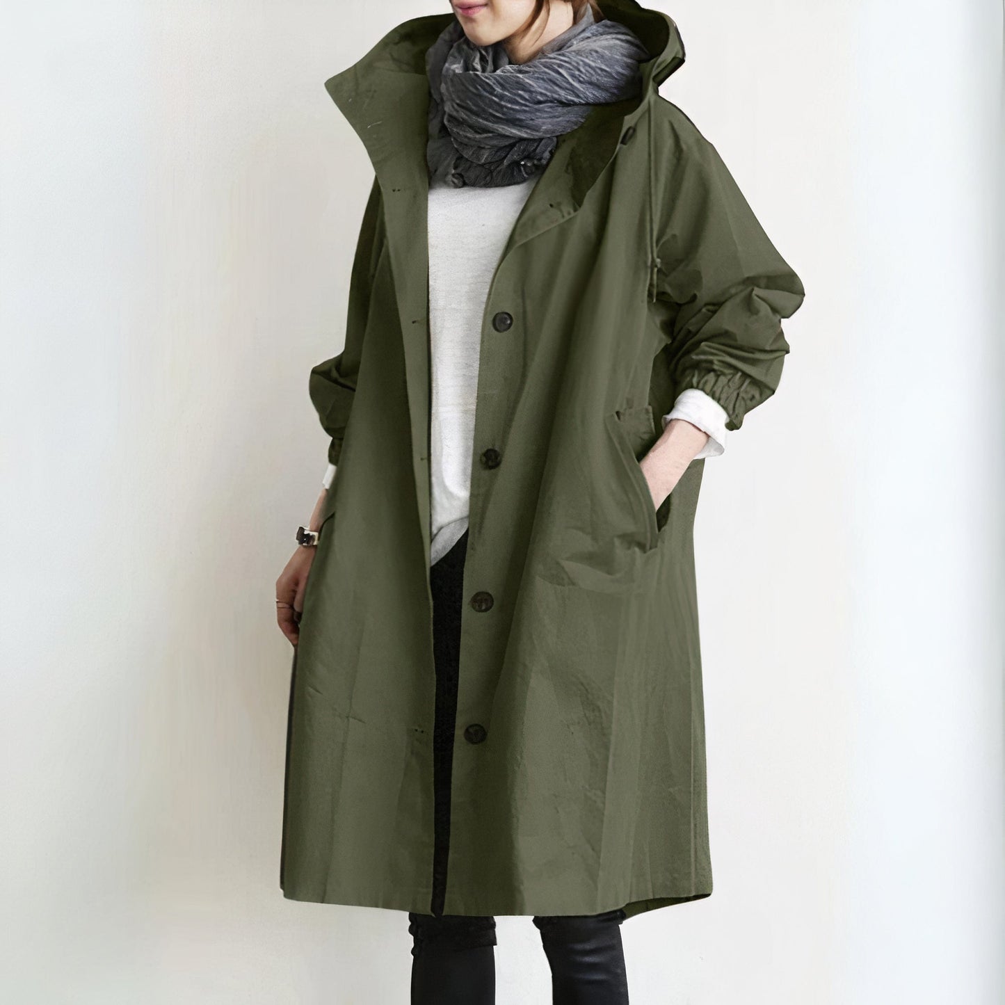 Albina - Trench coat with windbreaker