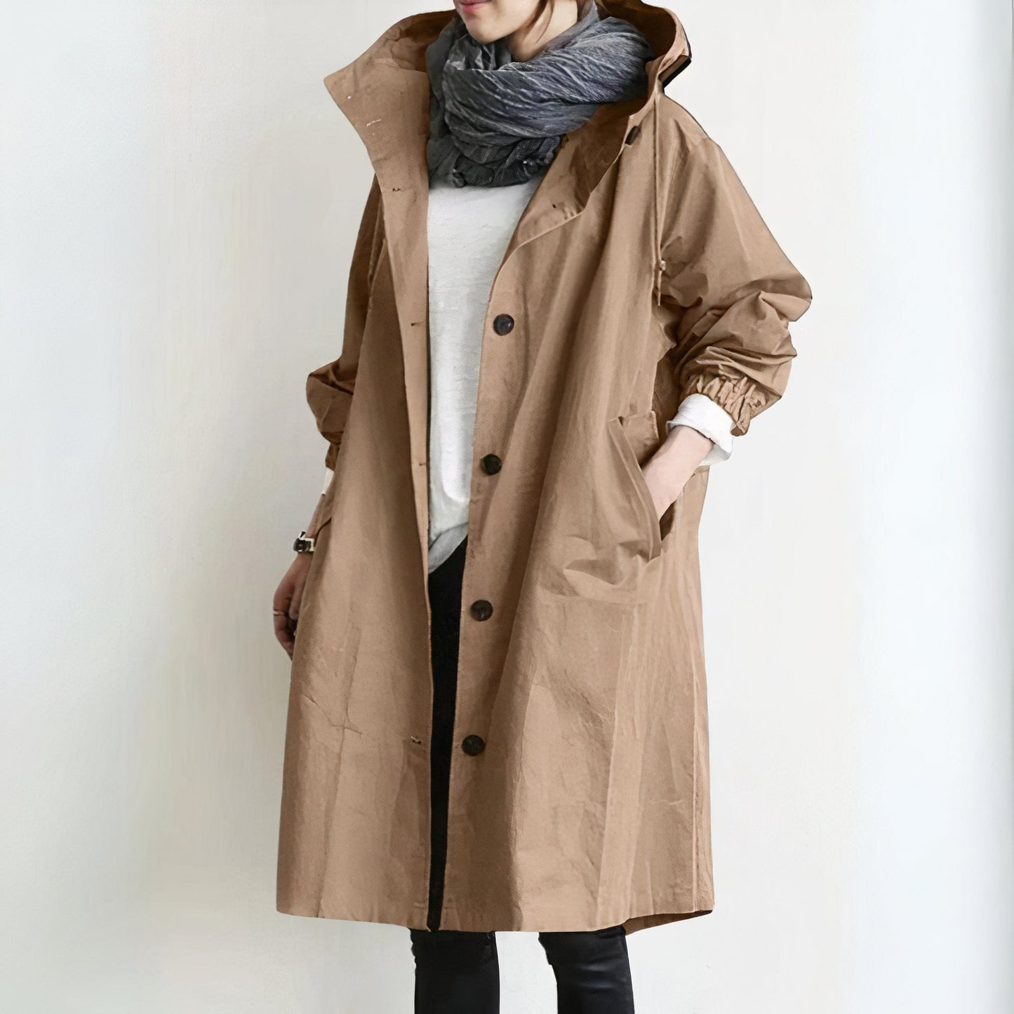 Albina - Trench coat with windbreaker