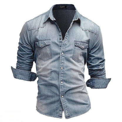 Artur - Retro Denim Shirt