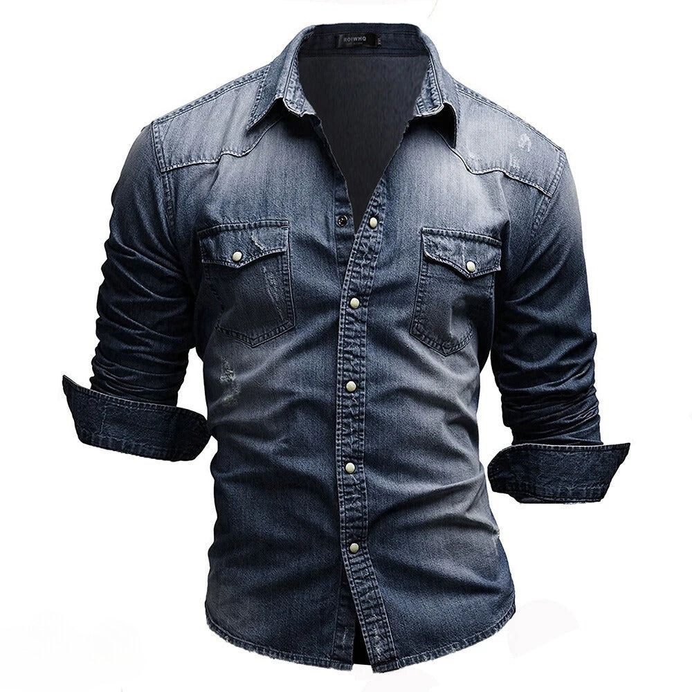 Artur - Retro Denim Shirt