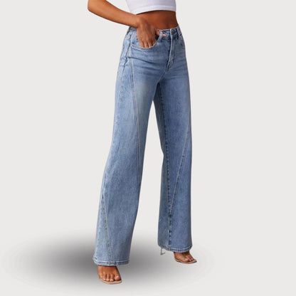 Iris - Flared Denim Pants