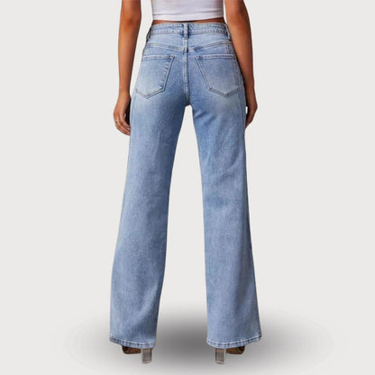 Iris - Flared Denim Pants