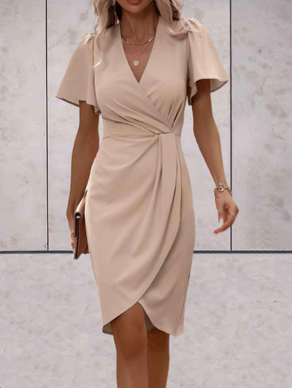 Paloma - Classic wrap dress with V-neckline