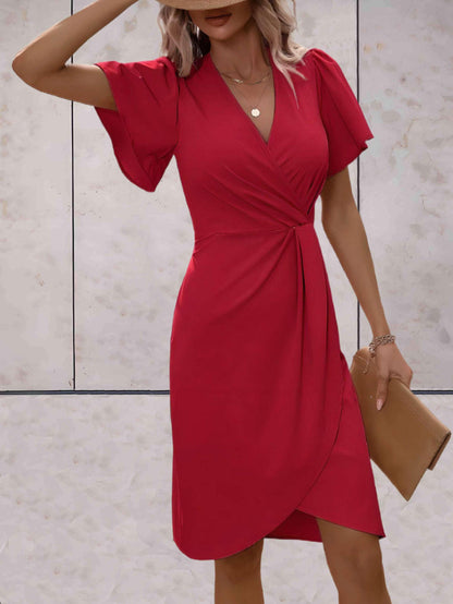 Paloma - Classic wrap dress with V-neckline