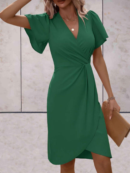 Paloma - Classic wrap dress with V-neckline