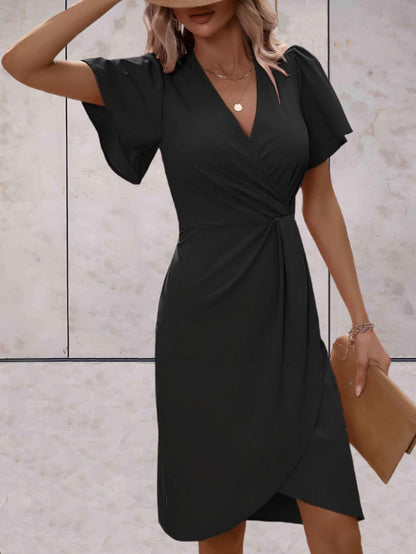 Paloma - Classic wrap dress with V-neckline