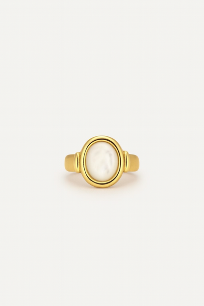 Elegant All Pearl Ring