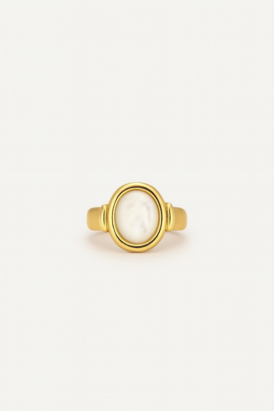 Elegant All Pearl Ring