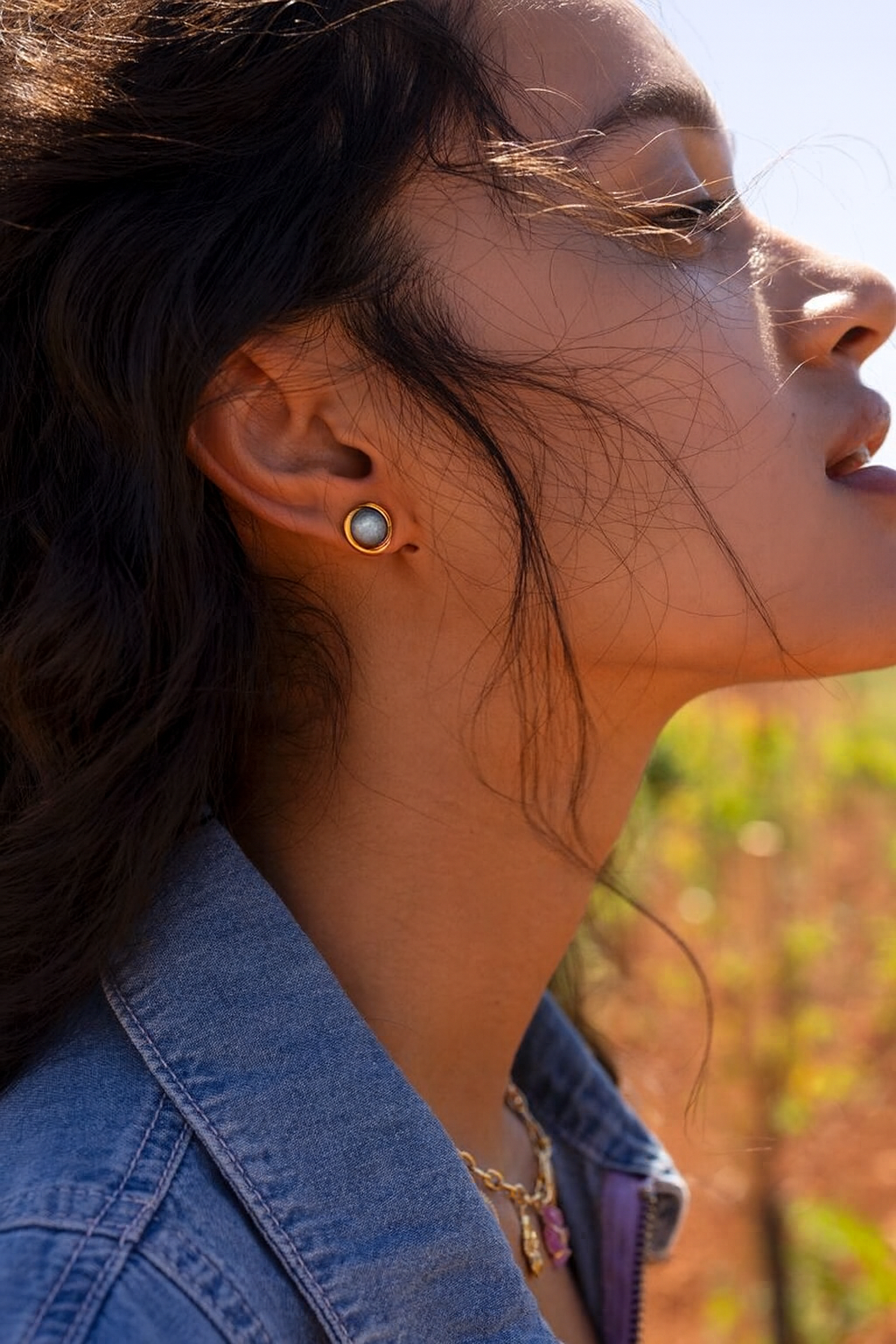 Elegant Black Pearl Earrings