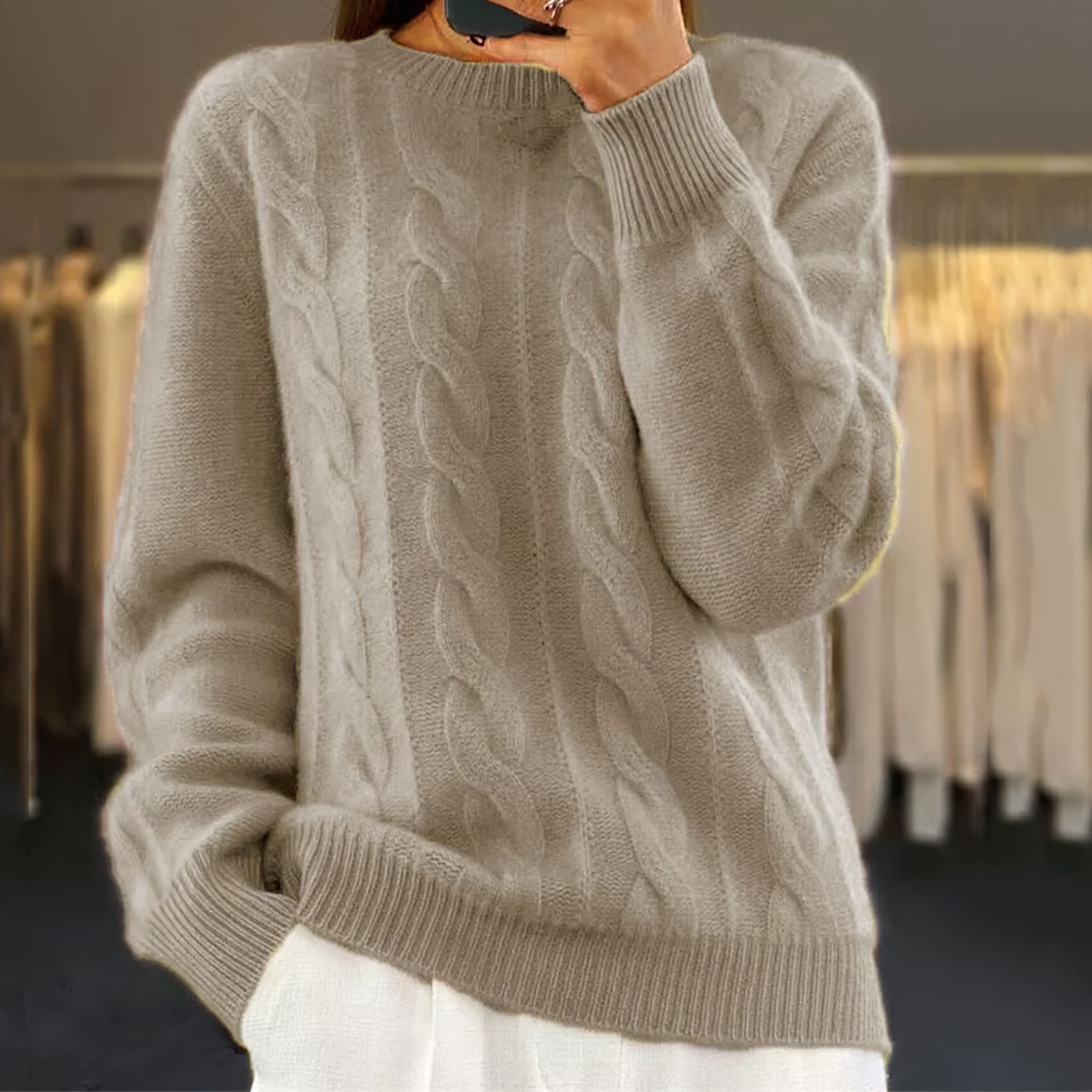 Libby - Warm Stylish Sweater for Women