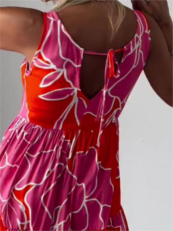 Lova - Dress with floral pattern