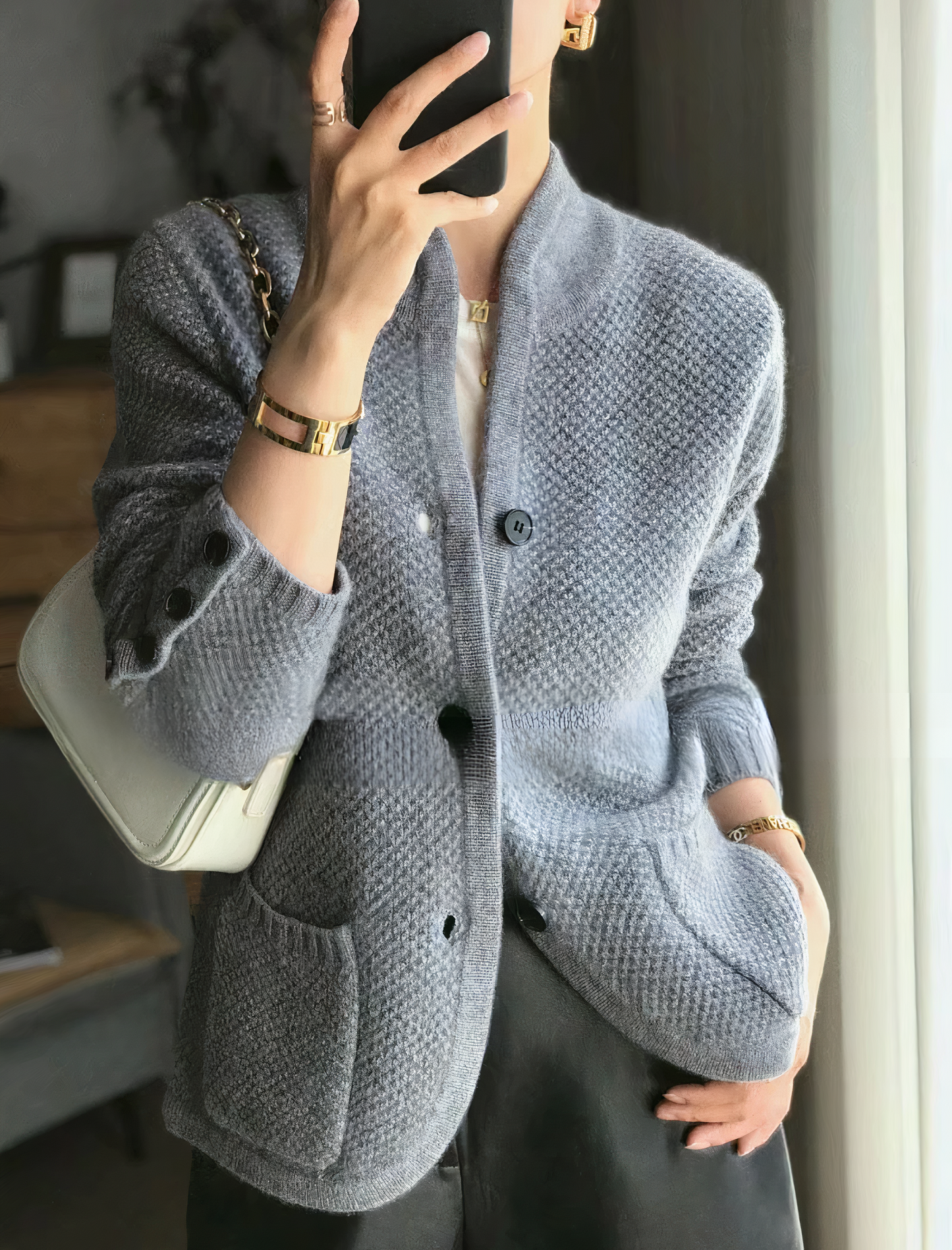 Mariana - Cardigan made from 100% Cashmere