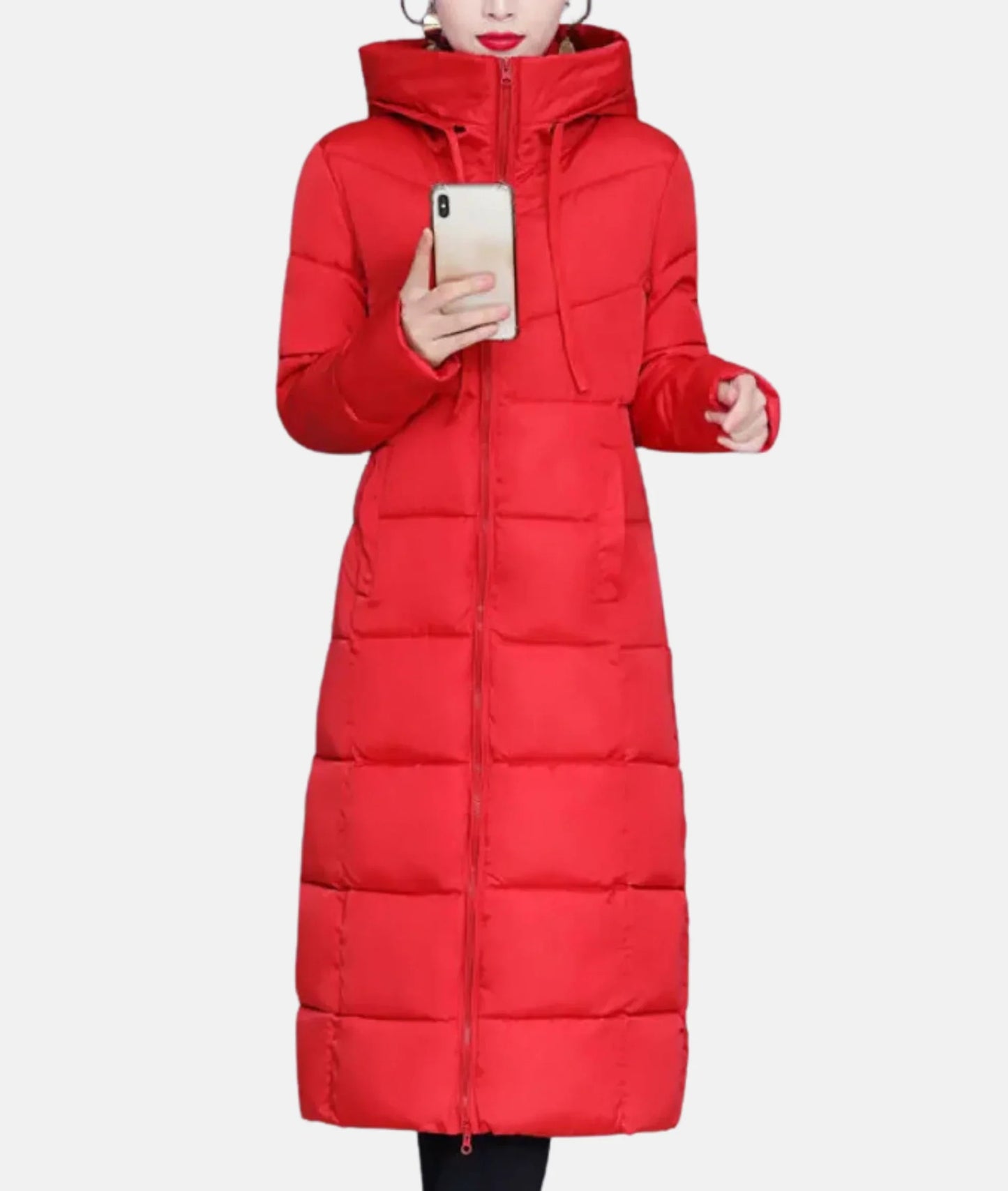 Melanie - Long Winter Coat for Women