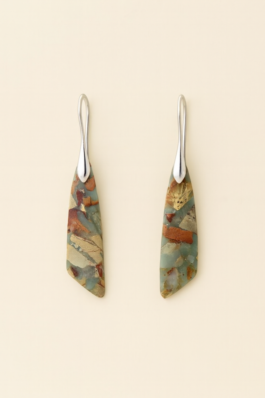 Vintage Nature Stone Earrings