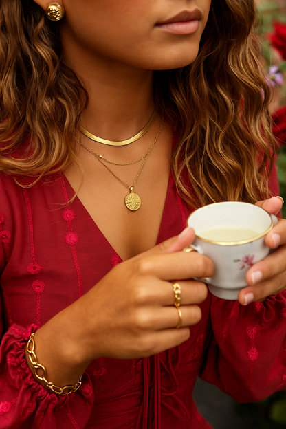 Vintage Golden Plated Necklace