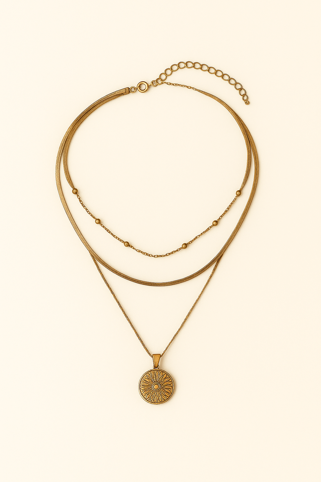 Vintage Golden Plated Necklace