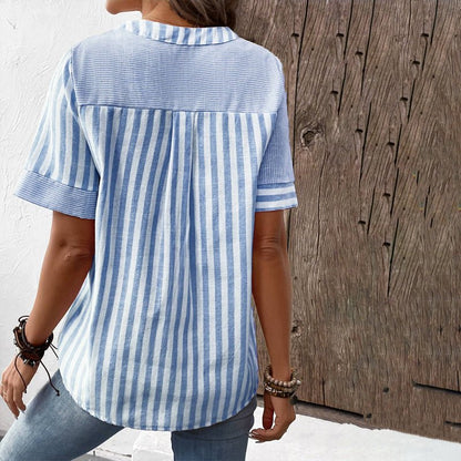 Sofia - Stylish Striped Blouse