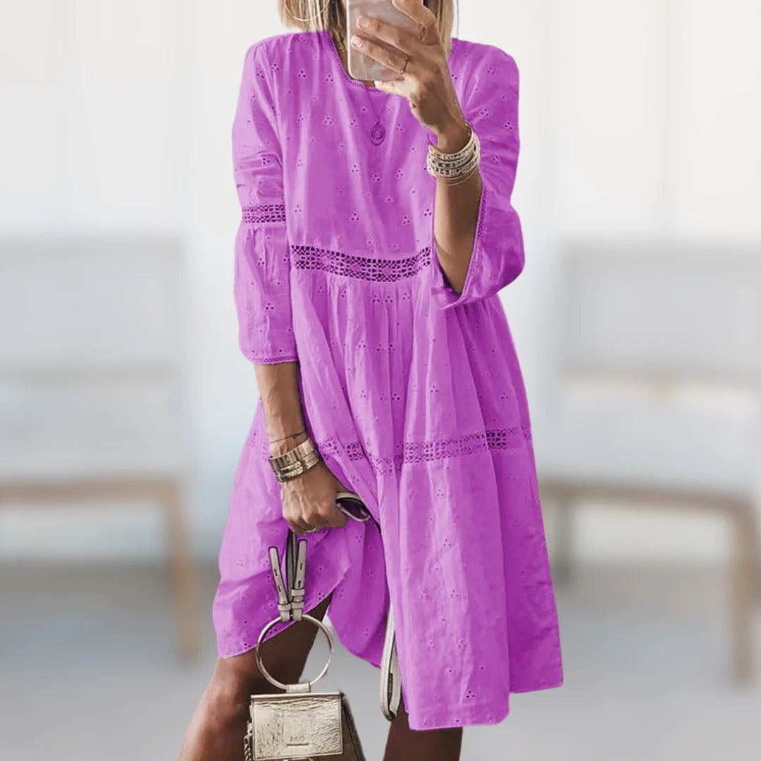 Breezy and flattering summer dress perfect for warm weather.