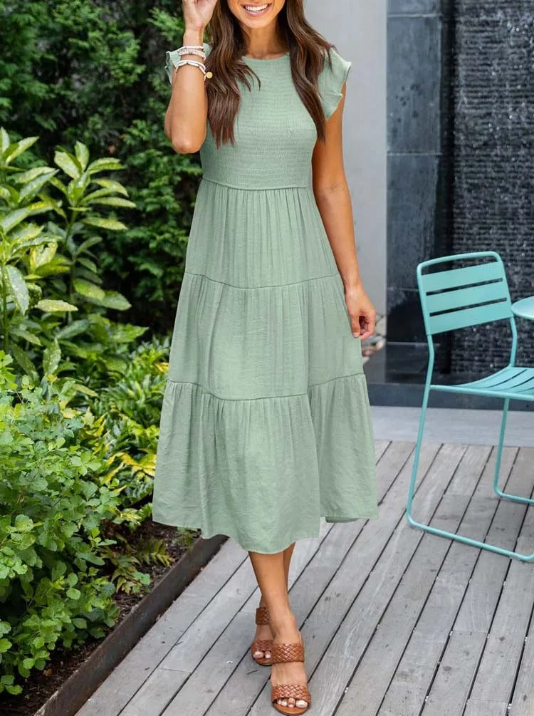 Vanja - Comfortable summer maxi dress