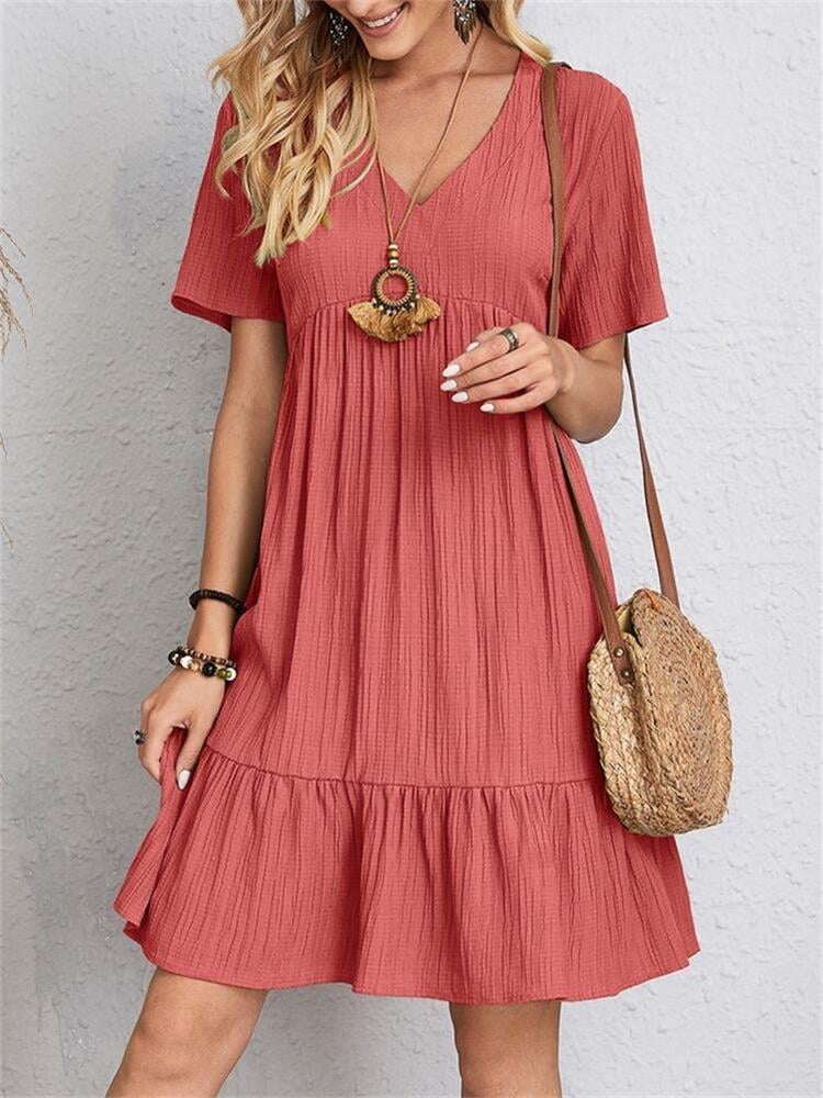 Cecily - Chic V-neck dress