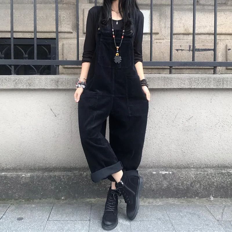 Elli - Vintage Corduroy Jumpsuit