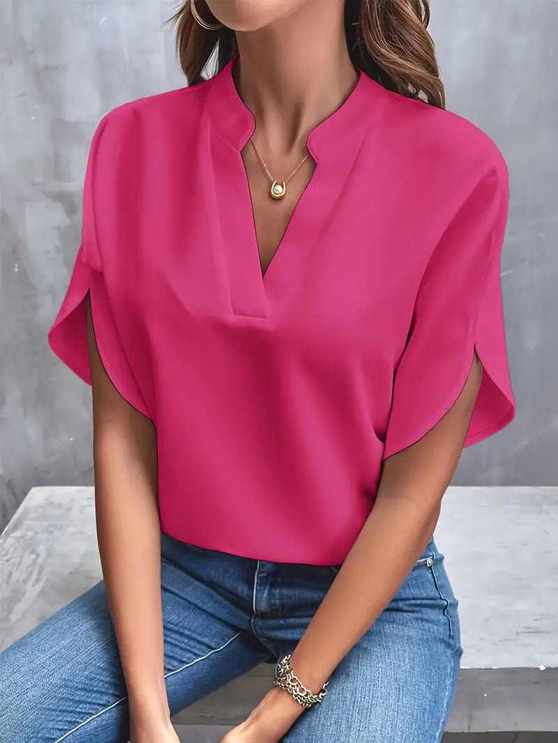 Caty - Elegant light blouse for women