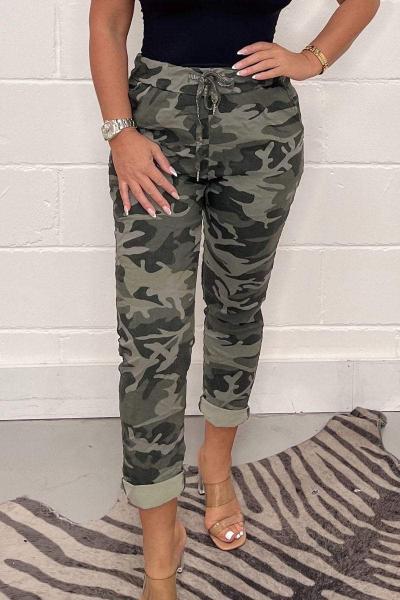 Sabel - Stylish Camouflage Pants