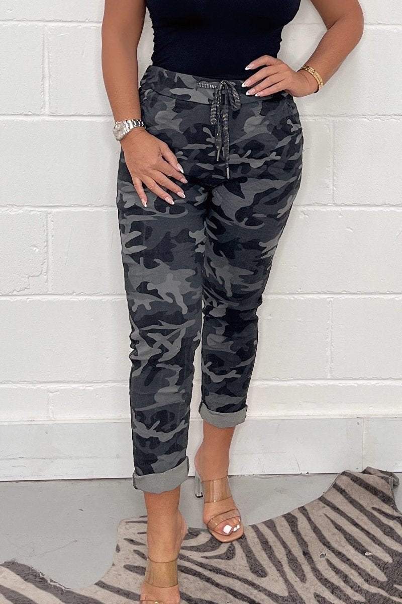 Sabel - Stylish Camouflage Pants