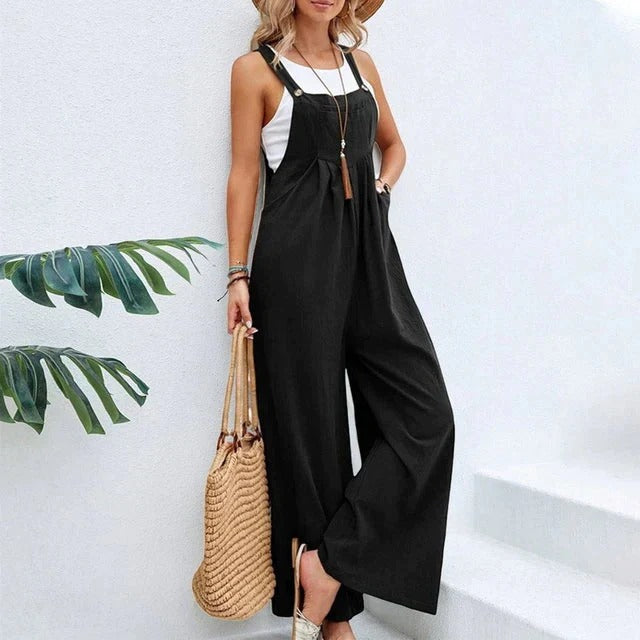 Summer jumpsuit for women, designed for effortless style and comfort on warm days