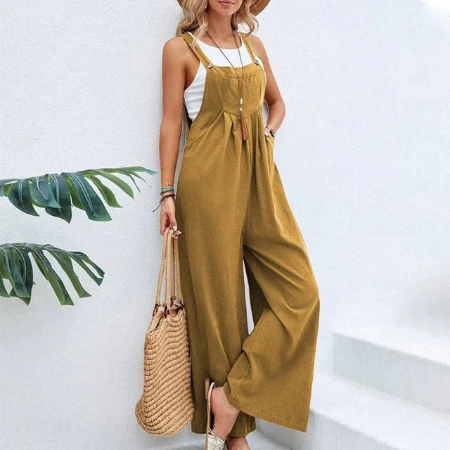 Summer jumpsuit for women, designed for effortless style and comfort on warm days