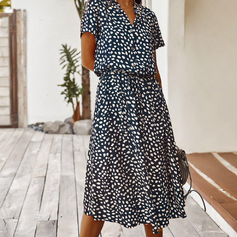 Zanna - Polka Dot Dress for Women