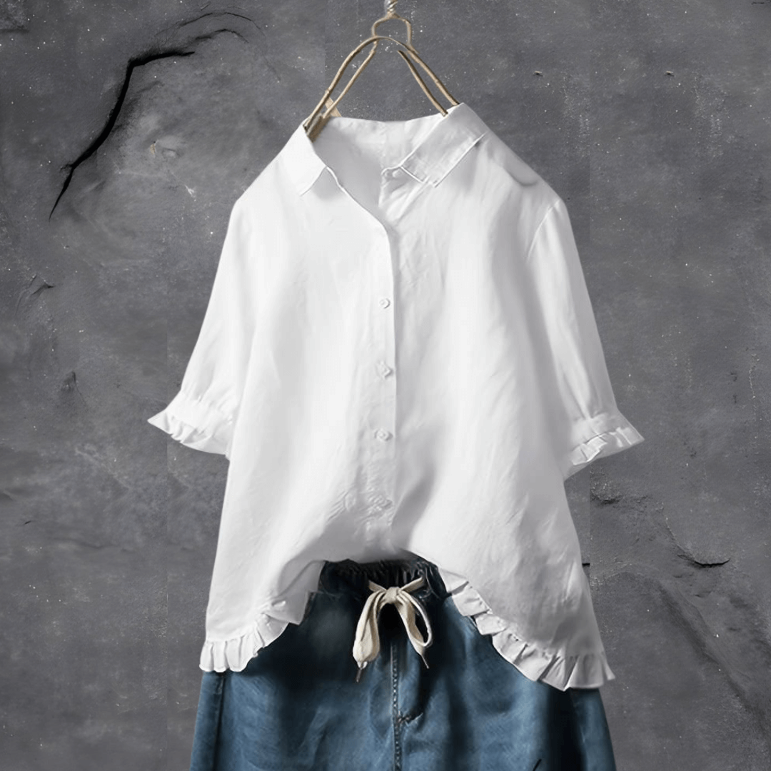 Carey - Elegant Cotton Shirt