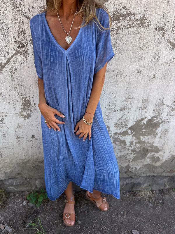 TAMI - Cotton and Linen Dress