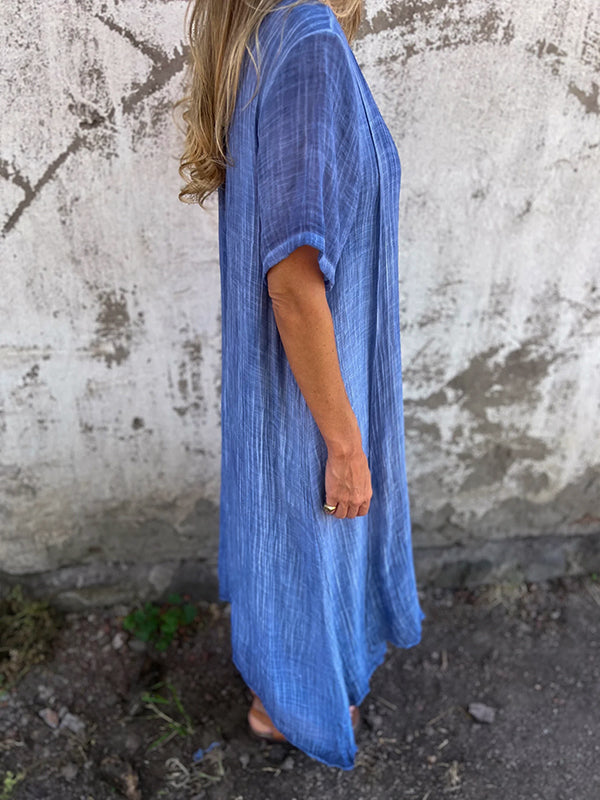 TAMI - Cotton and Linen Dress